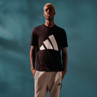 88VIP：adidas 休闲纯棉运动上衣圆领短袖T恤男装夏季adidas阿迪达斯轻运动