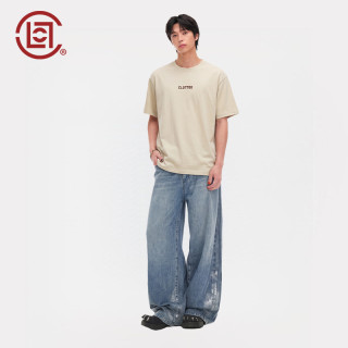 CLOT TEE 男士短袖POLO衫 发泡植绒Logo设计潮流时尚凉感速干防晒