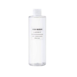 無印良品 MUJI 日本直邮无印良品敏感肌化妆水乳液滋润清爽大容量400ml保湿正品