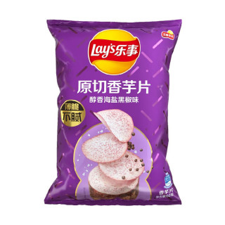 乐事 任选香芋片休闲零食 醇香海盐黑椒味 60g