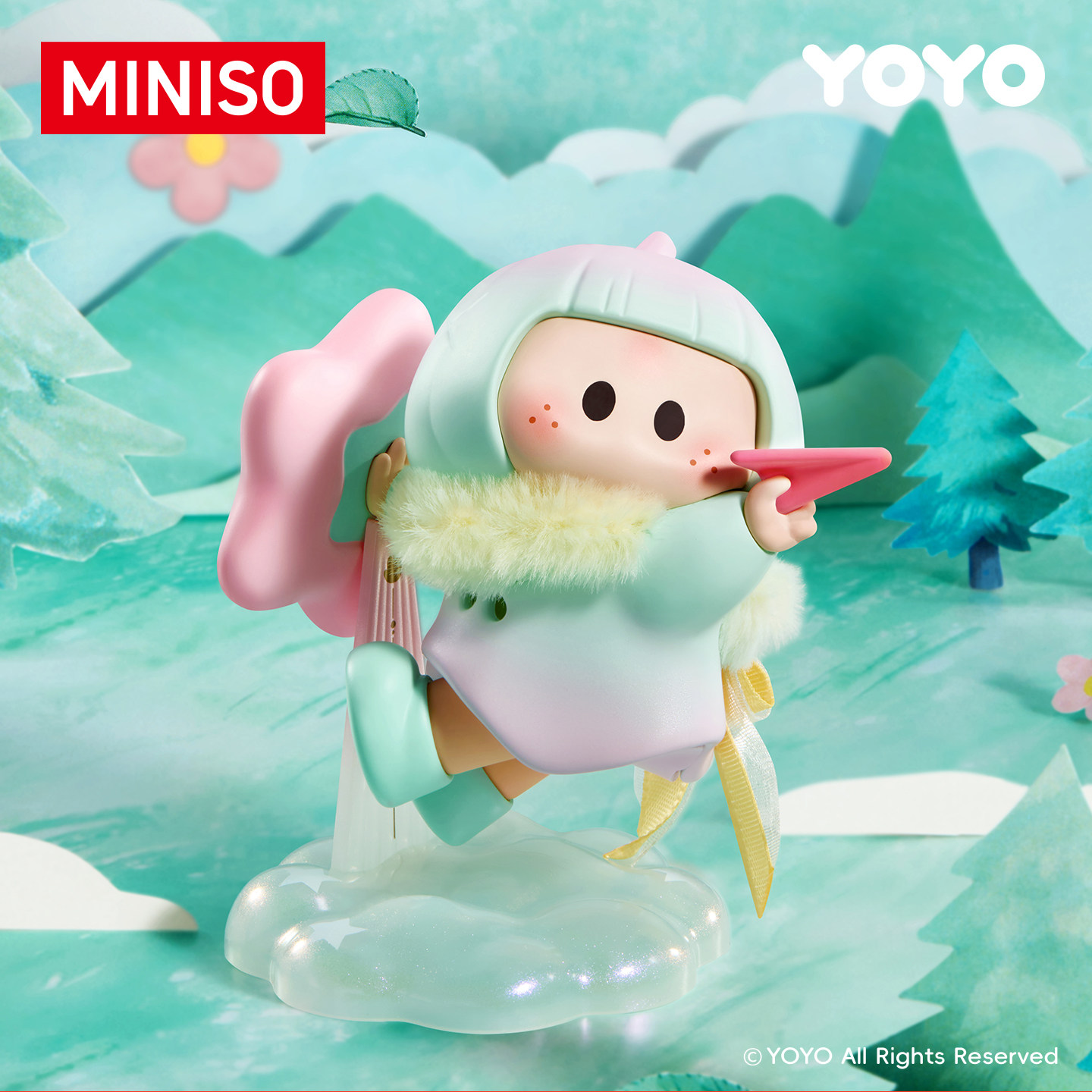 MINISO名创优品 YOYO逐风日记系列 香薰手办盲盒