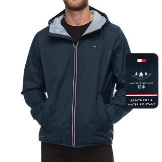 TOMMY HILFIGER 汤米希尔费格 男款外套 春季新款 休闲薄款连帽夹克
