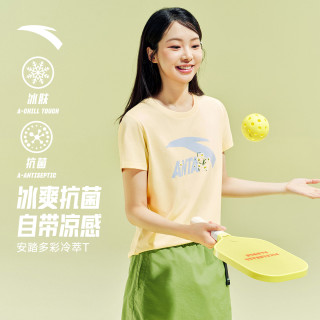 安踏 冷萃T 正肩短袖T恤女 2026
