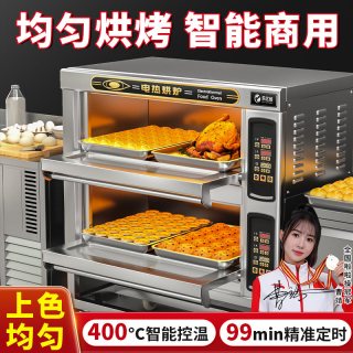 乐亿创 电烤箱烘焙专用大容量多功能披萨蛋糕面包烧烤燃气商用烤箱
