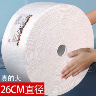棉柔巾加厚美容院专用加大卷加厚卷筒式一次性洗脸巾卸妆棉洁面