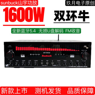 低音炮新款低音功放音箱蓝牙机家用音响K歌器KTV高音大功率卡拉ok