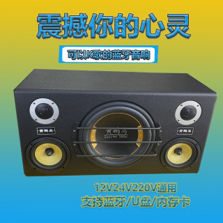 高端6.5子弹头书架音箱12寸重低音炮一体机家庭影院级组合低音炮