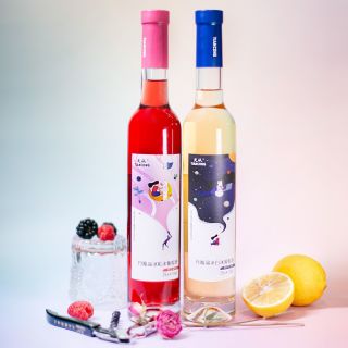 天从 丹凤晶冰红冰葡萄酒果酒冰酒长相思果香浓郁女士醉爱甜酒冰白
