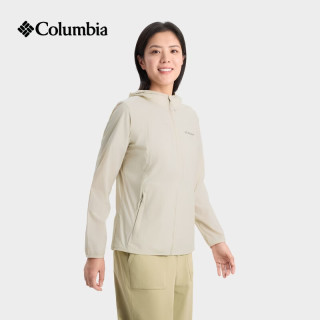 Columbia 张婧仪同款哥伦比亚户外春夏女拒水UPF100防晒衣风感皮肤衣