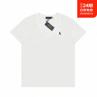 RALPH LAUREN Polo Ralph Lauren拉夫劳伦旗舰店小马薄荷夏季刺绣短袖百搭T恤女修身显瘦上衣打底