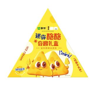 蒙牛 迷你酪酪奶酪牛乳味冰淇淋礼盒20g×40支 雪糕奶糕冷饮