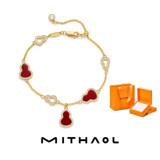 移动端：MITHAOL 《万象吉辰》红玛瑙葫芦手链女高级感礼物
