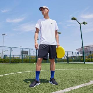 限尺码：NIKE 男子运动T恤透气DF UV HYVERSE SS短袖DV9840-100白XL DV9840-100白/黑