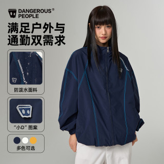 Dangerous People 男士美式复古夹克 DSP潮酷休闲运动外套