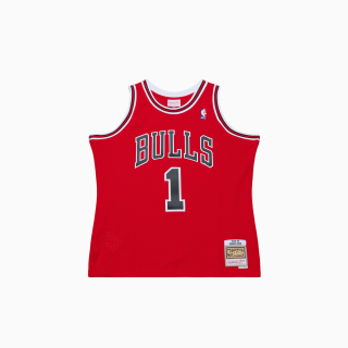 NBA 官方MN芝加哥公牛德里克罗斯美式复古球迷版退役球衣篮球服