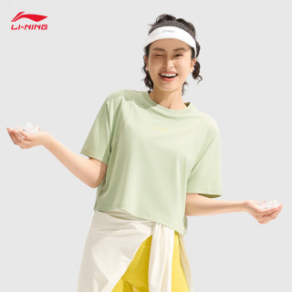 李宁 凉茶 ATSU586 女款运动短袖T恤