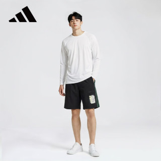 adidas 透气 男士五分裤 S