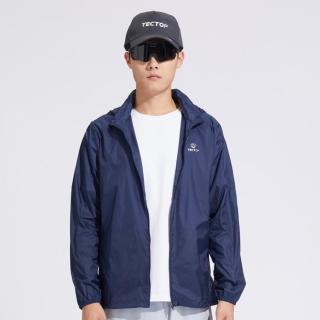 探拓 24年夏季男士连帽皮肤衣透气轻便超薄户外防晒上衣拉链外套