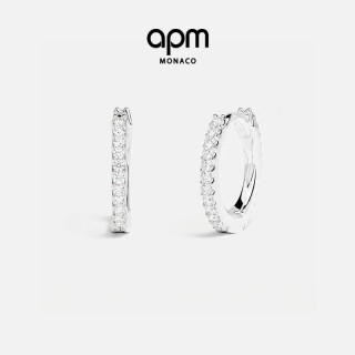 APM Monaco 环形耳环 女耳钉饰品
