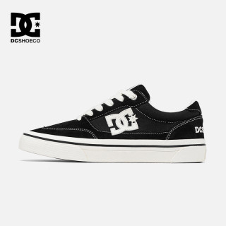 DC SHOES CANVAS 潮流情侣款板鞋 夏季透气运动帆布鞋