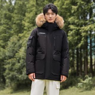 坦博尔 情侣羽绒服貉子毛 TF236579