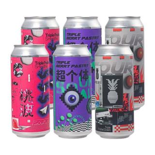 纸飞机酿造 桃波/酸声道三倍水果酸艾尔/超个体组合 6听 桃波 473mL