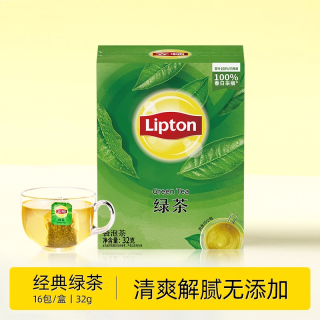 移动端：立顿 茉莉花茶绿茶红茶乌龙茶菊花茶玫瑰花茶茶包伯爵冷泡茶叶果茶