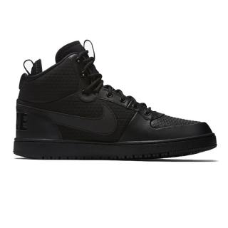NIKE  男子COURT BOROUGH MID高帮休闲板鞋 AA0547-002黑色42.5码