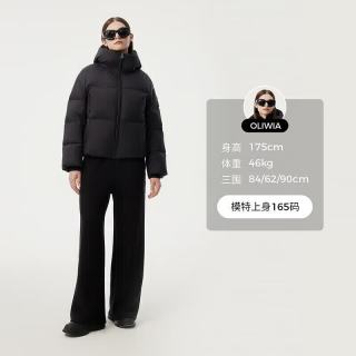 坦博尔 女短款加厚面包 羽绒服