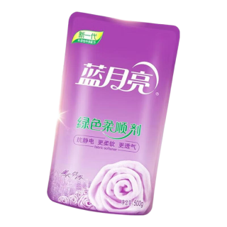 蓝月亮 柔顺剂 衣物护理剂 柔软亲肤温和护衣 持久留香 防静电 薰衣草香  500g*2袋
