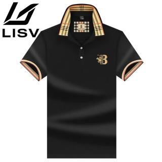 轻奢高端品牌保罗POLO衫男短袖2026夏季新款时尚休闲百搭翻领T恤 黑色 XL 建议140-160斤