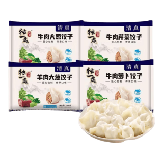 润昊独一处 蒸饺饺子 混合口味400g*6袋