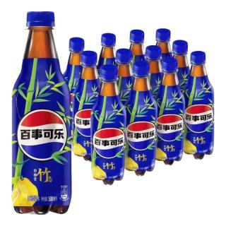 百事 可乐Pepsi 生可乐  碳酸饮料汽水 百事出品  百事可乐白柚青竹味 500ml*5瓶