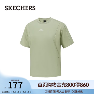 斯凯奇 2026夏季新款男女同款短袖宽松百搭舒适T恤衫时尚