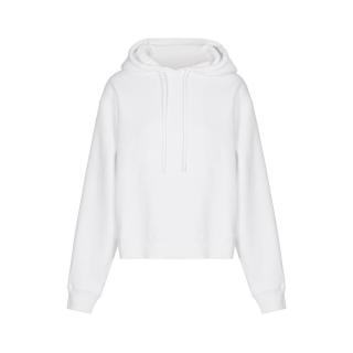限尺码：alexanderwang ALEXANDER WANG 亚历山大王女式简约气质休闲薄绒连帽卫衣