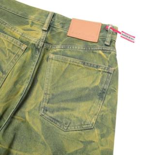 Acne Studios 小众扎染牛仔裤高腰个性街头穿搭显瘦长裤
