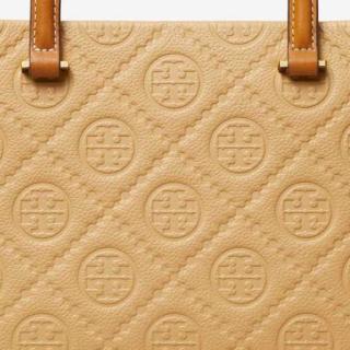 TORY BURCH T Monogram压花字母图案托特包