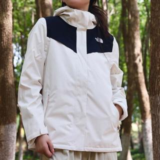 北面 摇粒绒三合一夹克女装上衣休闲舒适保暖户外连帽运动外套8HM6