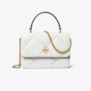 TORY BURCH Kira Diamond Quilt品牌徽标链条单肩斜挎包