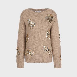 限尺码：ZARA 女式时尚高级质感柔软保暖圆领长袖针织衫