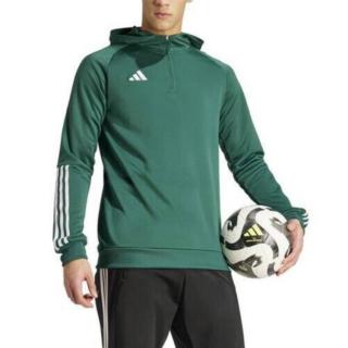 adidas Tiro 23 男款logo时尚条纹连帽运动外套