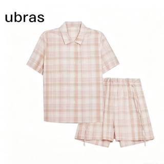 Ubras 短袖短裤家居服套装夏季薄款