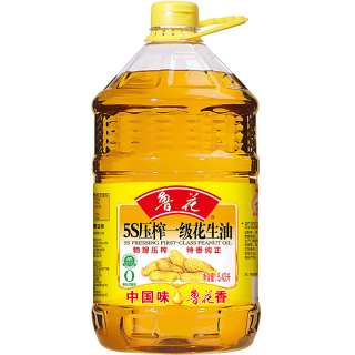 鲁花 5S物理压榨一级花生油优质原料物理压榨鲁花花生油纯正 5.43L