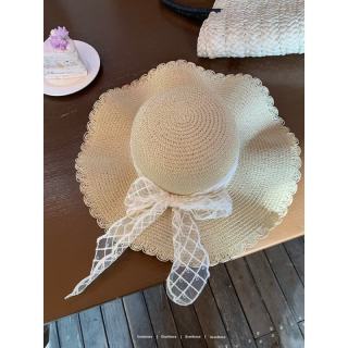 赫卡维 夏季防晒大帽檐草帽女