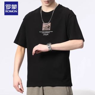 罗蒙 宽松男士潮牌薄款