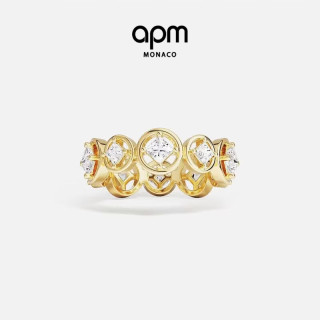 APM Monaco 气泡Les Bulles d'Eau戒指情侣对戒送女生女友生日礼物2026年新款
