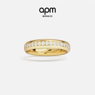 APM Monaco 密镶Riviera戒指情侣对戒轻奢送女生女友生日礼物2026年新款