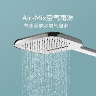 丰华 恒温瀑布雨淋双出水淋浴花洒套装