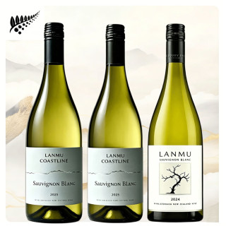 卡特琳娜之声 金奖新西兰海岸线马尔堡长相思Sauvignon Blanc干白葡萄酒 马尔堡长相思3支组合装