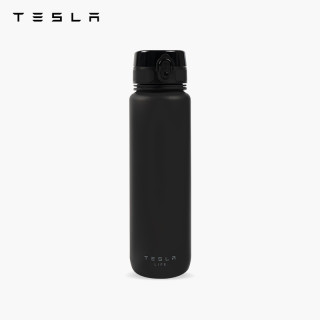 TESLA 特斯拉 运动水壶 塑料杯 大容量 便携手提 时尚超大